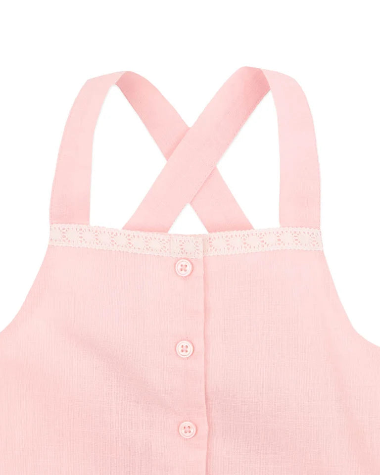 CHELSEA BRODERIE HEM DRESS 3-7Y