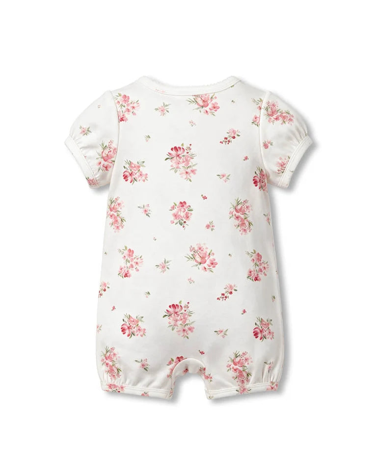 CHELSEA ORGANIC SS ZIP ROMPER