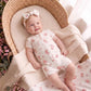 CHELSEA ORGANIC SS ZIP ROMPER