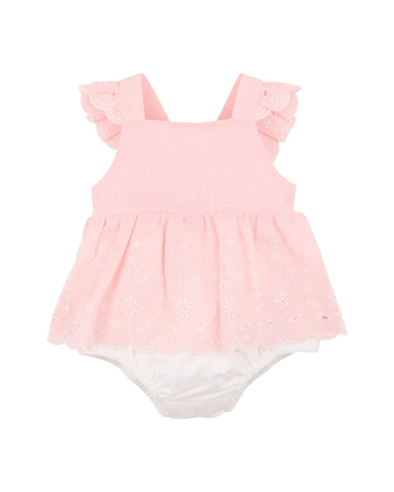 CHELSEA BRODERIE OVERLAY BODYSUIT