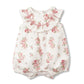 CHELSEA FRILL YOKE ROMPER