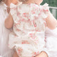 CHELSEA FRILL YOKE ROMPER