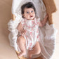 CHELSEA FRILL YOKE ROMPER