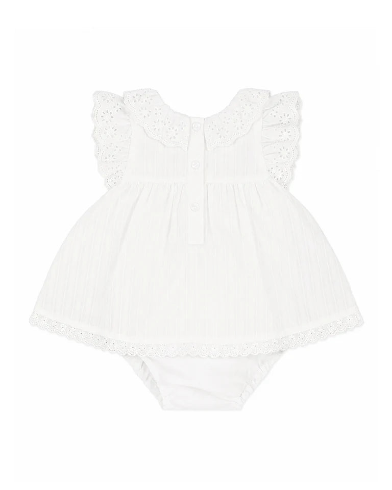 WILLA CREAM OVERLAY BODYSUIT