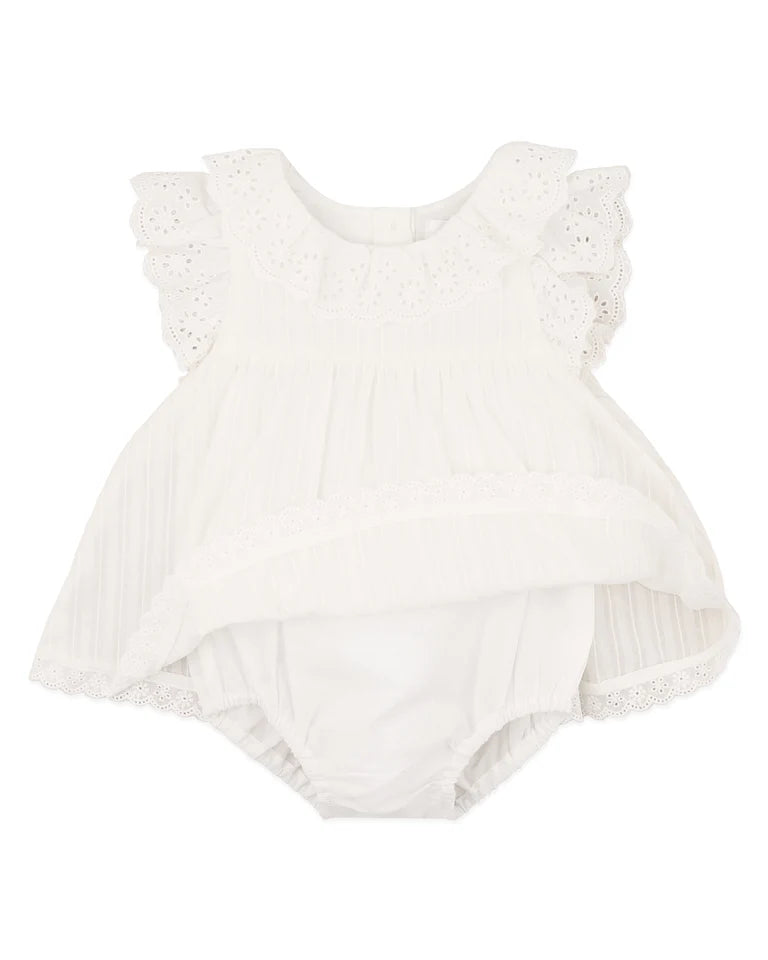 WILLA CREAM OVERLAY BODYSUIT