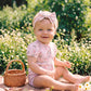 WILLA ORGANIC SS ZIP ROMPER