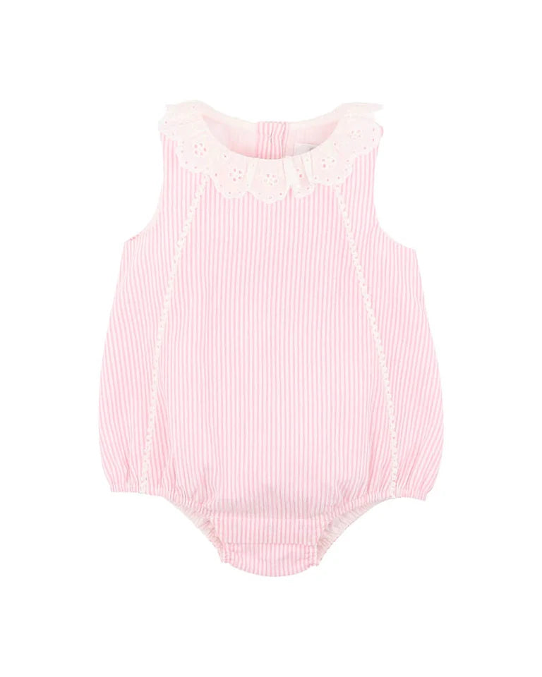 WILLA STRIPE LACE COLLAR BODYSUIT