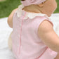 WILLA STRIPE LACE COLLAR BODYSUIT