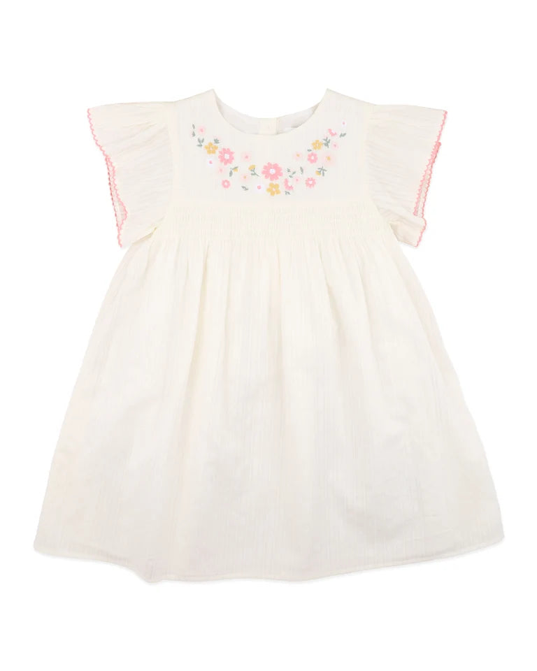 WILLA EMBROIDERY DRESS