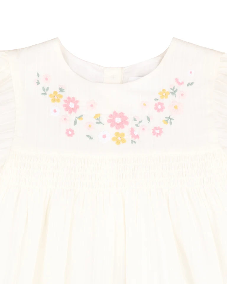 WILLA EMBROIDERY DRESS