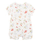POPPY ORGANIC SS ZIP ROMPER