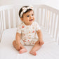 POPPY ORGANIC SS ZIP ROMPER