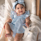 POPPY EMB. OVERLAY BODYSUIT