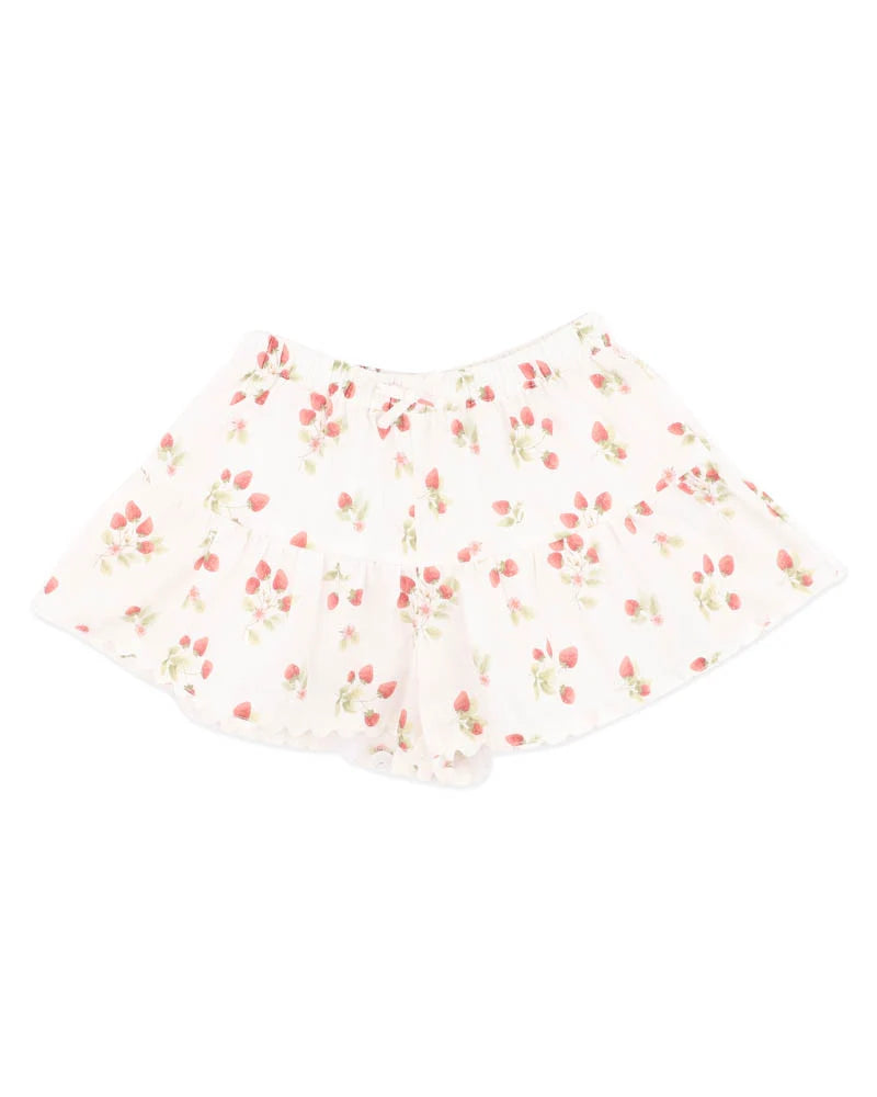 POPPY STRAWBERRY SHORTS 3-7Y