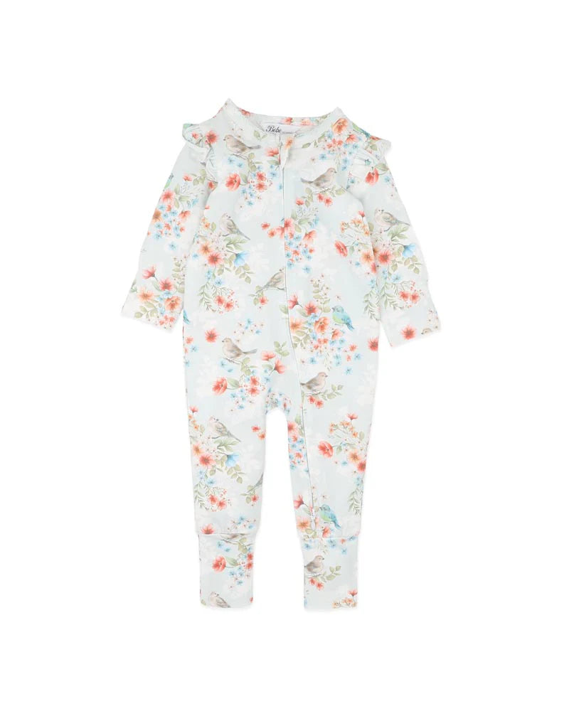 GEMMA BIRD ORGANIC ZIPSUIT