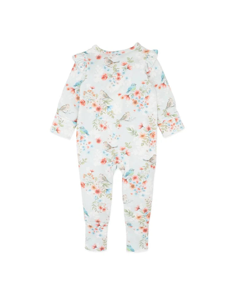 GEMMA BIRD ORGANIC ZIPSUIT