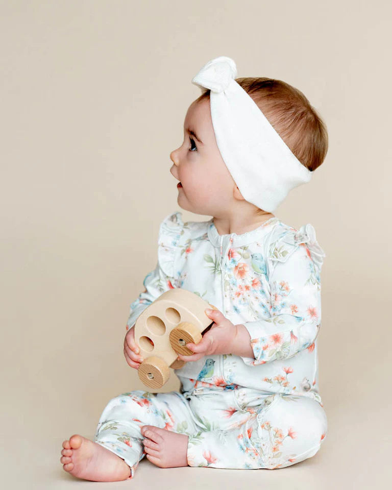 GEMMA BIRD ORGANIC ZIPSUIT