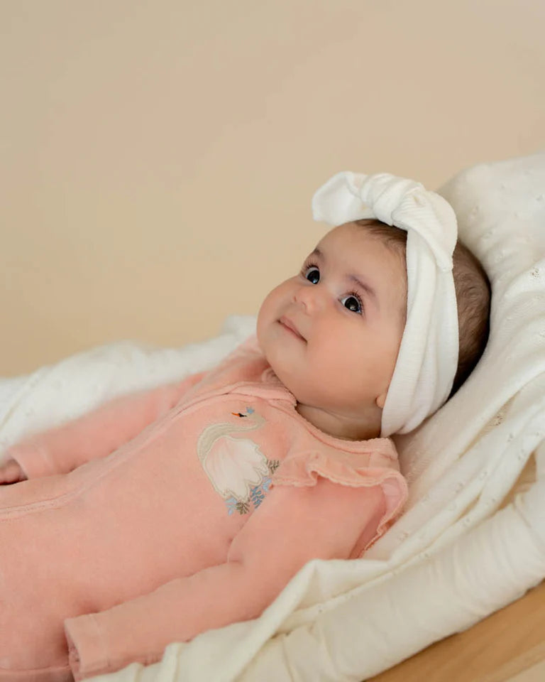 GEMMA VELOUR ZIP ONESIE