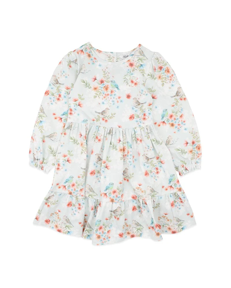 GEMMA BIRD ORGANIC DRESS 0-7 YRS