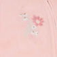 FERN VELOUR EMBROIDERED ZIP ONESIE