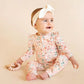 FERN FLORAL ORGANIC ZIPSUIT