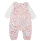 FERN FLORAL ORGANIC LS ROMPER