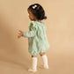 FERN DOBBY LS ROMPER