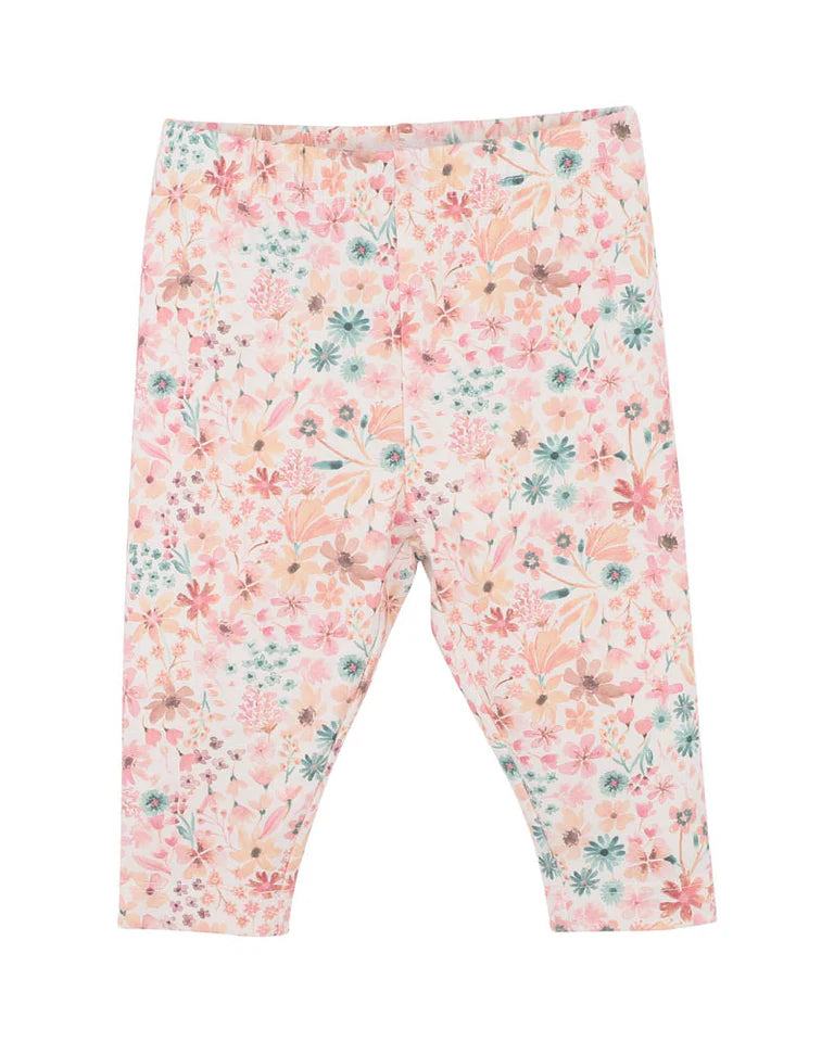 FERN FLORAL ORGANIC LEGGINGS