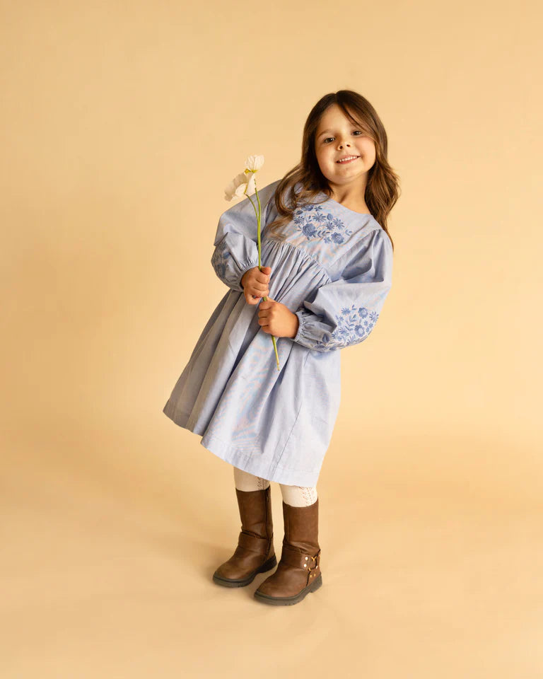 WINNIE EMB. DRESS