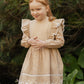 WINNIE EMB. GINGHAM DRESS 3-7 YRS