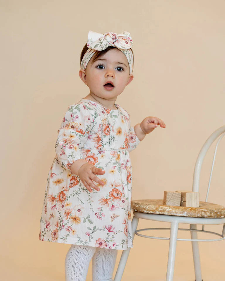EMMY ORGANIC OVERLAY DRESS