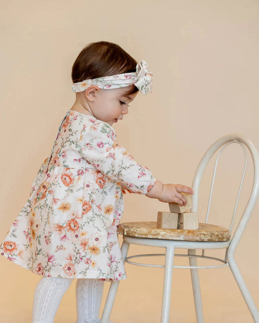 EMMY ORGANIC OVERLAY DRESS