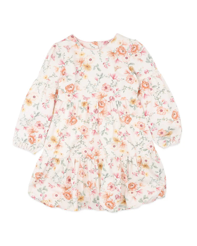 EMMY PRINT ORGANIC DRESS 0-7 YRS