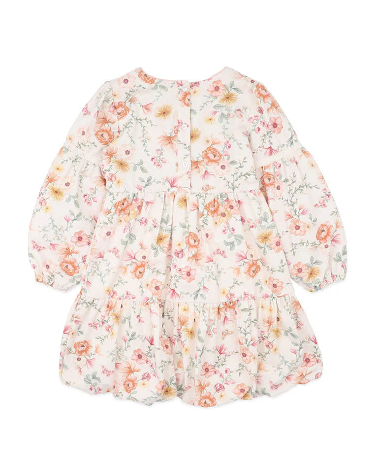 EMMY PRINT ORGANIC DRESS 0-7 YRS
