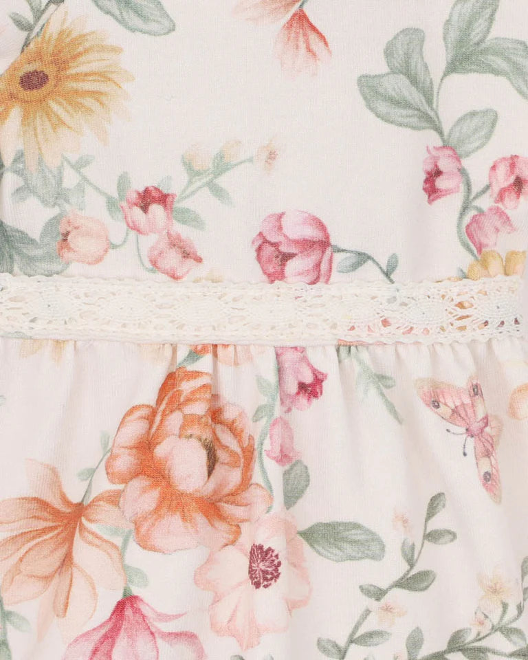 EMMY PRINT ORGANIC DRESS 0-7 YRS