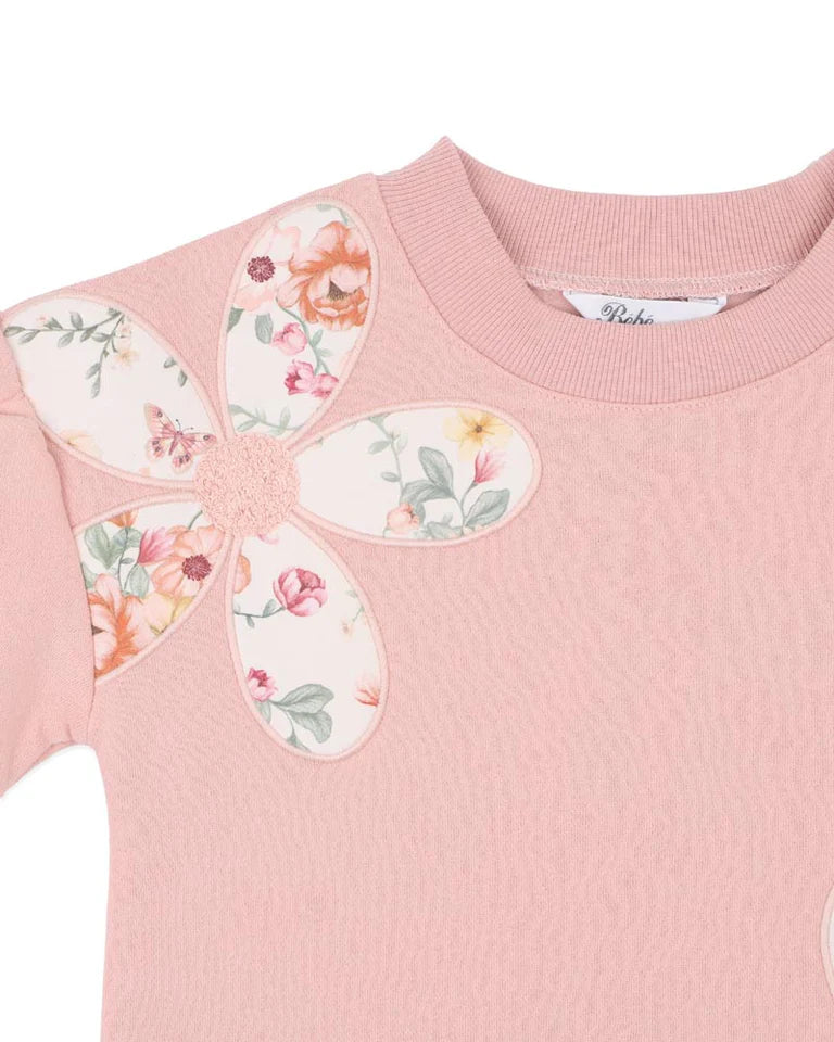 EMMY FLOWERS SWEATSHIRT 3-7 YRS