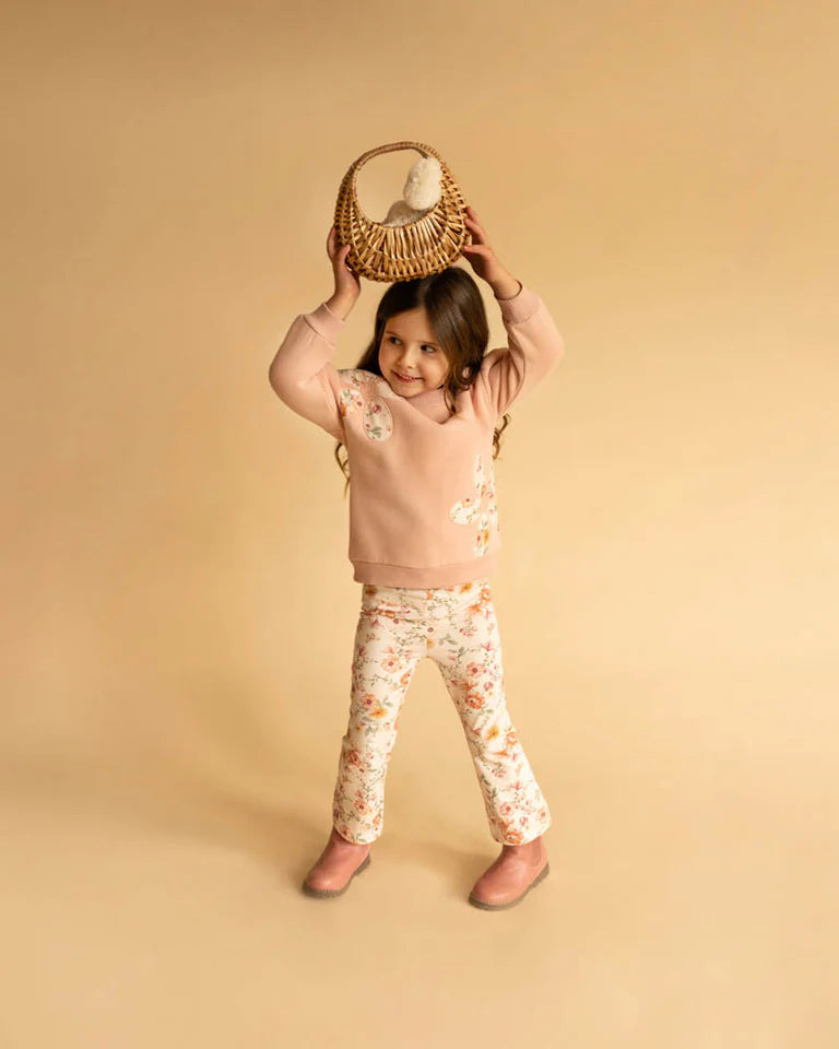 EMMY FLOWERS SWEATSHIRT 3-7 YRS