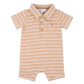 FINLEY STRIPE POLO ROMPER