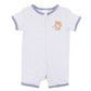 AXEL ORGANIC STRIPE  SS  ZIPSUIT