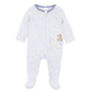 AXEL STRIPE ORGANIC LS  ZIPSUIT