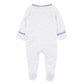 AXEL STRIPE ORGANIC LS  ZIPSUIT