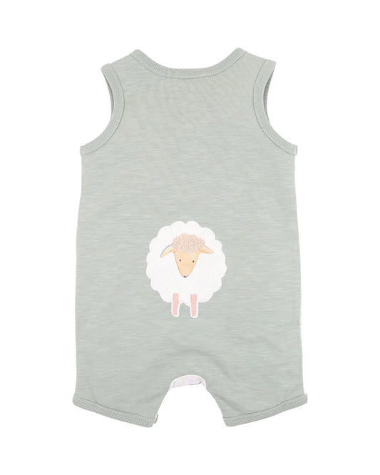 CLAYTON PRINT SHEEP ROMPER