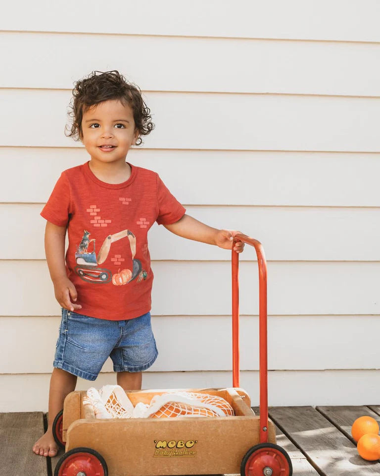 CLAYTON DIGGER TEE 3-5 YRS