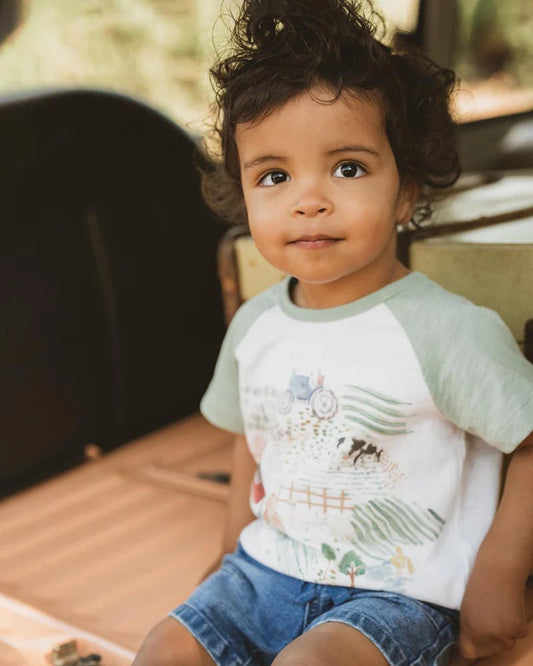 CLAYTON FARM SCENE TEE