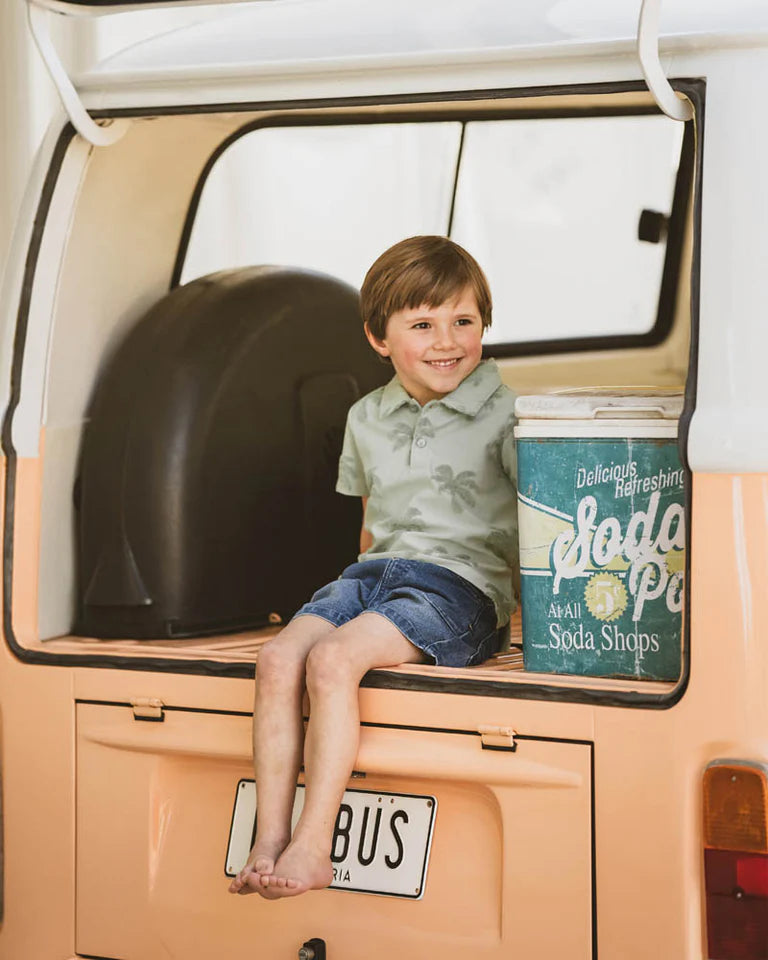 IVAN TROPICAL TREES POLO 3-5 YRS