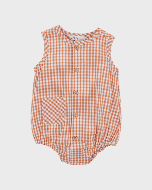 HARLAN CHECK BODYSUIT