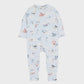 HARLAN PRINT LS ZIPSUIT