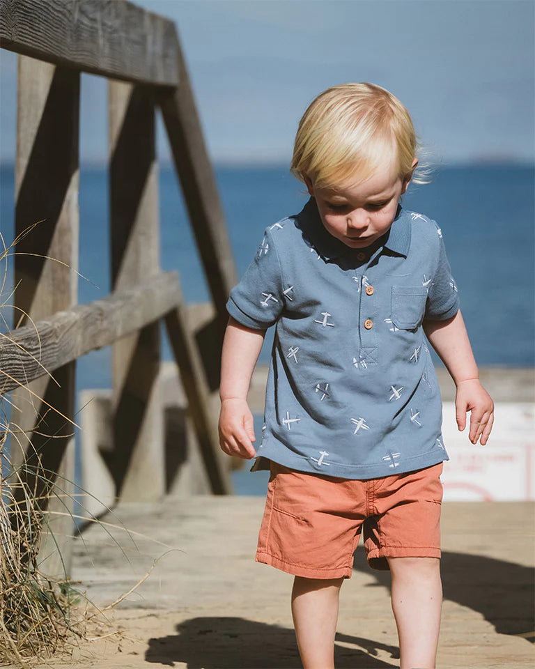 HARLAN AIRPLANE EMB POLO 3-5 YRS