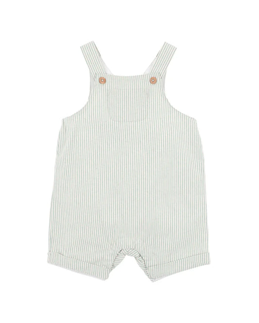 ROMAN GREEN STRIPE OVERALLS