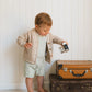 ROMAN GREEN STRIPE OVERALLS